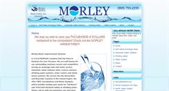 Desktop Screenshot of morleywaterinc.com